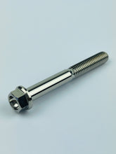 Load image into Gallery viewer, M6 50mm Titanium Flanged Hex Head Bolts
