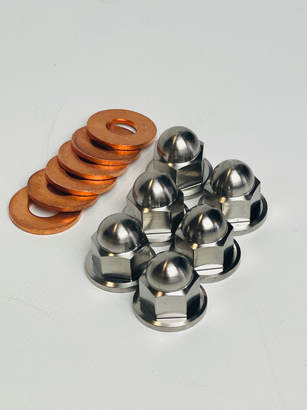 CR250 Titanium Head Nut Kit - Pack of 6