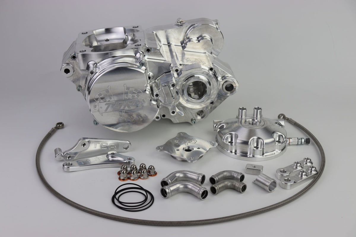 CR500 2021-2025 CRF450R Billet Engine Cases Kit – TSR PRODUCTS PTY LTD